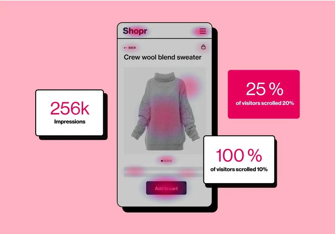 Visible analytics tool for performance metrics