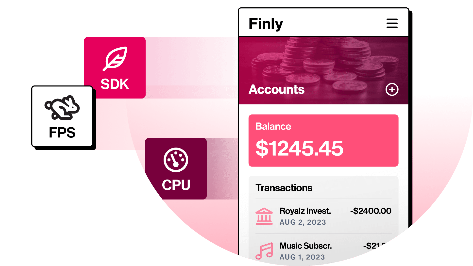 Advanced analytics platform processing large datasets with low latency.