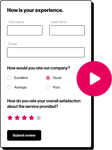 Experience Review Form