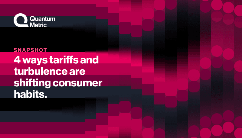 4 ways tariffs and turbulence are shifting consumer habits.