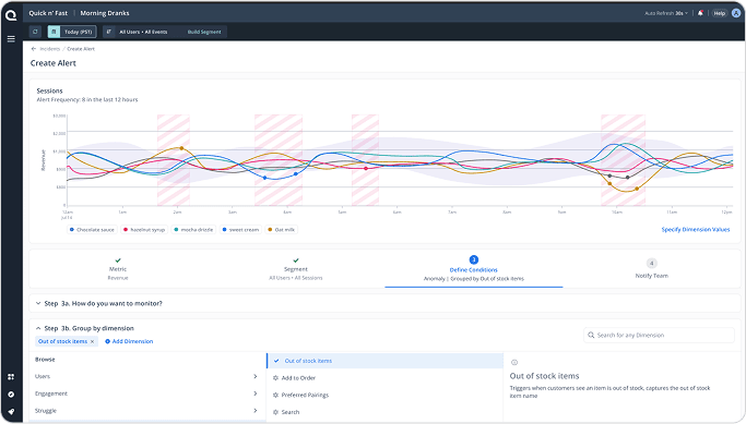 Streamline your experience with Dimensional Alerts.